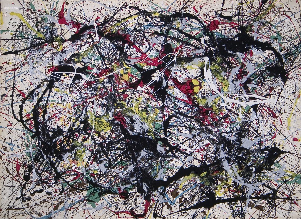 Resultat d'imatges de jackson pollock number 34